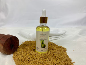 Akpi Oil for Butt Enlargement 100ml+Fenugreek Oil for breast Firming 50ml Bundle